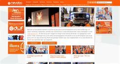 Desktop Screenshot of nevobo.nl